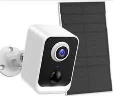 PEEIPM Security Cameras Wireless Outdoor Solar Rechargeable Battery Powered