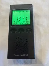 Dakota Alert PR-4000 Portable Receiver For DCMA DCRH BBA DCPA 4000 Series Alarms