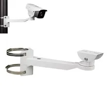 Universal Heavy-Duty Outdoor CCTV Security Camera Pole Mount Bracket Adjustab...