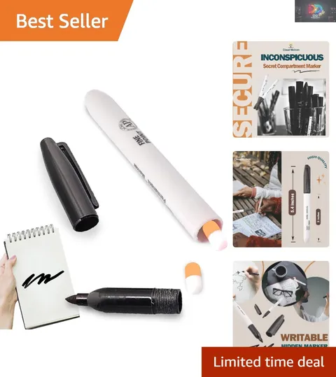 StealthGuard Fake Pen Safe – Discreet Hideaway for Money & Valuables