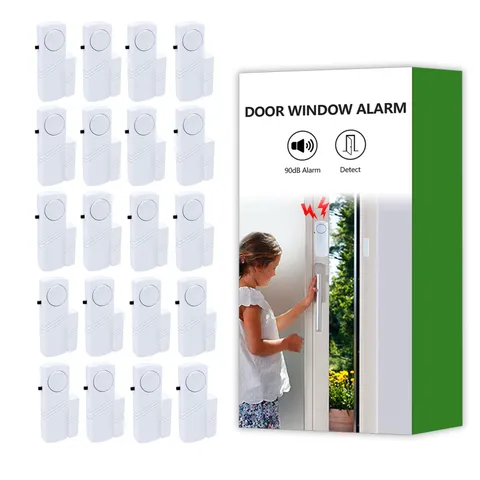 Door Window Alarm, 90dB Door Alarms Sensor for Kids Safety, Home Security, Do...