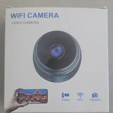 WiFi Camera IP/Network Indoor Surveillance Camera Black Night Vision 1-Cam