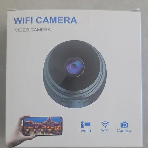 WiFi Camera IP/Network Indoor Surveillance Camera Black Night Vision 1-Cam