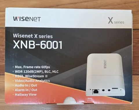 Wisenet Series XNB-6001 , 2MP Network Camera