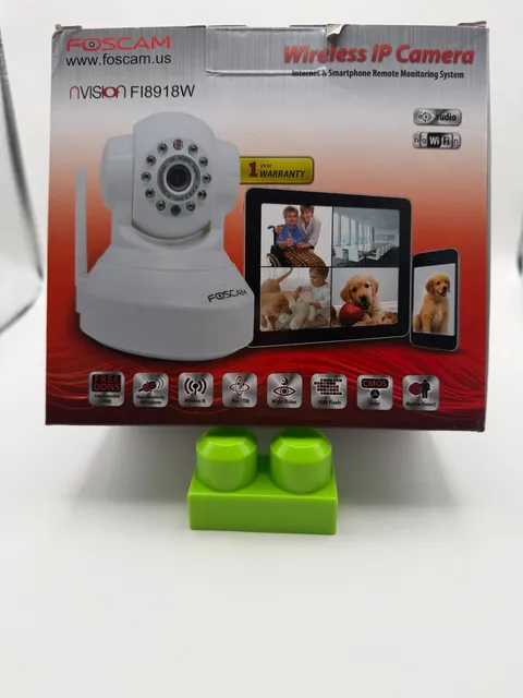 Foscam FI8918W Wireless IP Security Camera Pan Tilt Night Vision w/ Audio