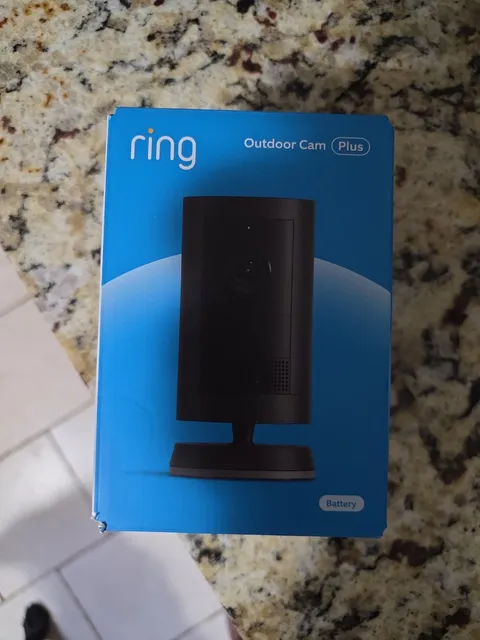 Ring Outdoor Cam Plus, Battery (newest model), Home or business security, Wide-A