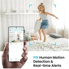 WiFi Security Camera, Night Vision, Free Cloud Storage