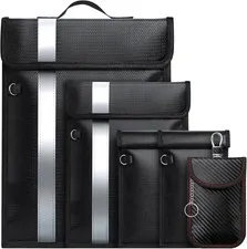 Faraday Bags EMP Proof,Anti-Tracking Faraday Bag For Phones&Laptops & Tablets