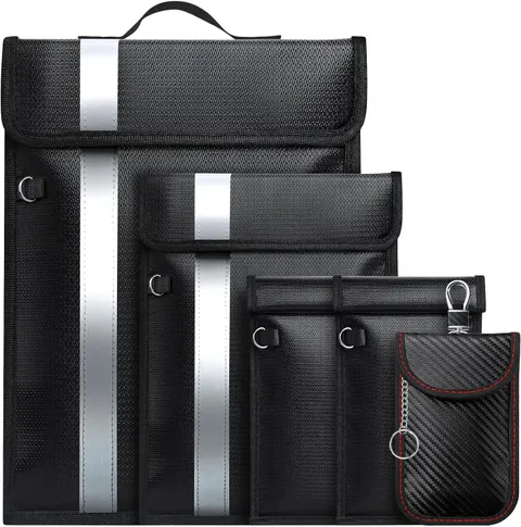 Faraday Bags EMP Proof,Anti-Tracking Faraday Bag For Phones&Laptops & Tablets