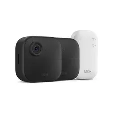 Blink Outdoor 4 2 Camera Security System 1080p HD Night Vision with Sync Module