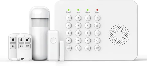 Home Security Alarm System,Wireless Home Security Systems with DIY Expandable Do