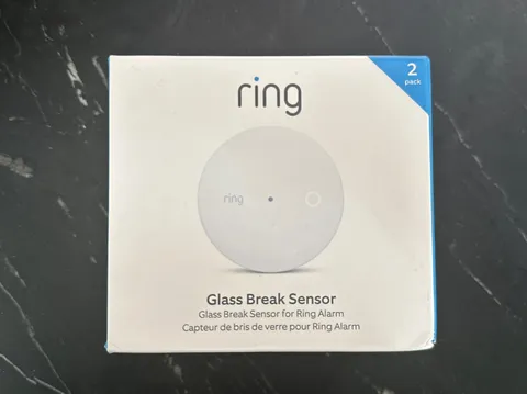 Ring Glass Break Sensor 2-Pack For Ring Alarm - NEW FACTORY SEALED -