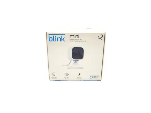 Blink Mini Indoor Plug-In Live HD Smart Security Camera (New in Box)
