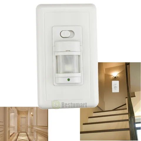Automatic PIR Occupancy Motion Sensor Light Switch Auto On/Off Infrared NEW