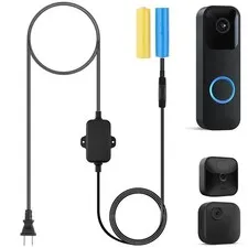 20Ft/6m Charging Cable Power Adapter Designed for Blink Video Doorbell-1st Ge...