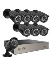 3K Lite 8CH Home Security Camera System Outdoor Indoor,AI Human/Vehicle Detec...