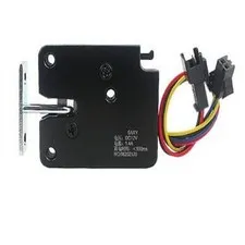 Express Cabinet Door Electronic Lock Electromagnetic 12V Four Wire With Feedback