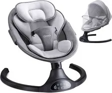LAREX Baby Swing Infant Swing Electric Toddler Baby Rocker Portable for Newbo...