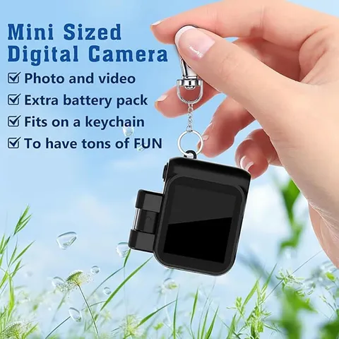 1080P Y4000 HD Mini Keychain Camera With Screen Portable Retro kids Cam Ultra Co