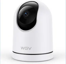 WGV Wireless Security Indoor Camera -2K For Home Security With Night Vision. R7