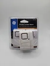GE 45115 Personal Security White Window or Door Alarms 2 New 1 Used