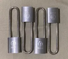 "Best" SFIC padlock. 11B series  4 ea.  W/O CORE