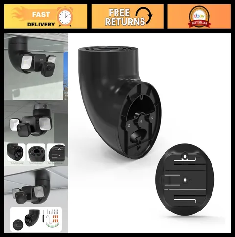 Eave Mount for Outdoor Floodlight Cameras - Compatible with Blink, Wyze, Smart L