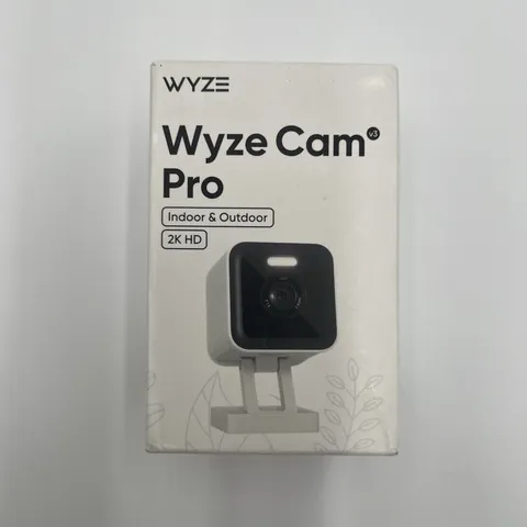 WYZE Cam V3 Pro 2K Wi-Fi Indoor/Outdoor Security Camera - White