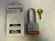 Master Lock Keyed Alike Lockout Padlock 2" Shackle Clearance  QTY 6.