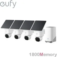 eufy Security Solo Cam E42 SoloCam 4K Wireless Security Camera Solar HomeBase