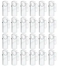 Security Door Window Alarm, 90DB Wireless Sensor Door Window Burglar Alarm, D...