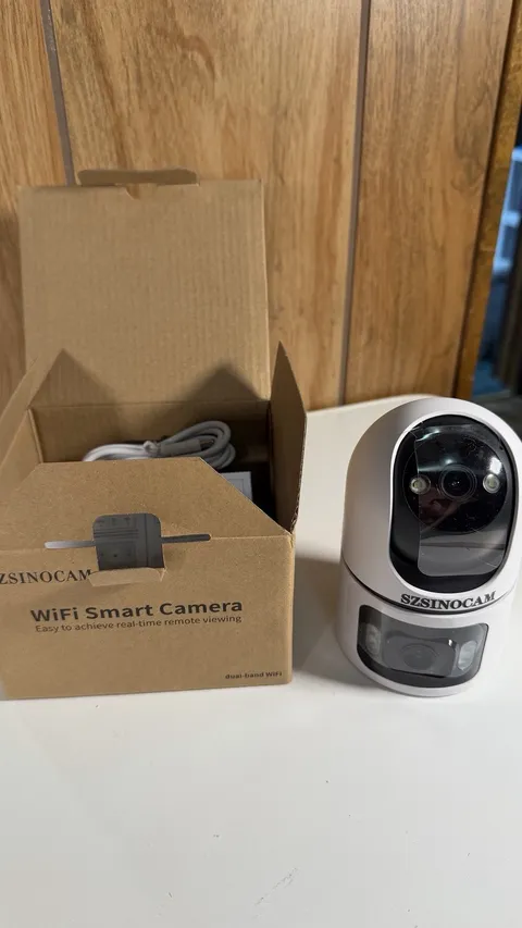SZSINOCAM WiFi Smart Camera IP/Network Wireless Wi‑Fi Outdoor 1 Cam White
