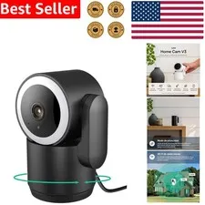 2K Indoor Camera 360° Pan-Tilt Home Security Dual-Band WiFi AI Auto-Track Nig...
