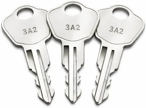 3 Pack) 3D2 Keys for Sentry Safes Model 1100, Compatible with Safe Boxes, Lock