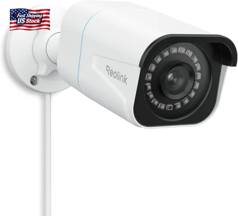 REOLINK 4K/8MP Wired Security Poe IP Camera, Human/Vehicle/Pet Detection, Time-L