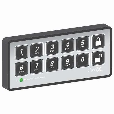 CompX Timberline TP-100 StealthLock Keyless Cabinet Lock Transmitter Pad Only