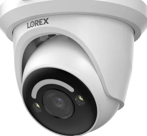 Lorex 4K Wired IP  Security Camera with Color Night Vision Smart Lighting E863SD
