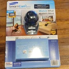 Samsung SmartCam HD Plus SNH-V6414BN 1080p Wi-Fi Indoor Camera 16GB Card