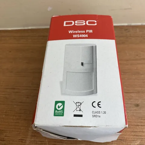 DSC WS4904 Wireless PIR Indoor Motion Detector Sensor, White