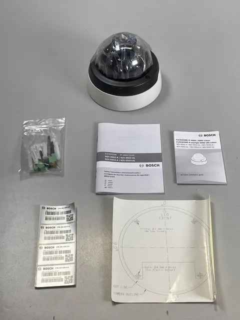 Bosch FLEXIDOME 4000i 2MP Outdoor Network Dome Camera (lot of 8)