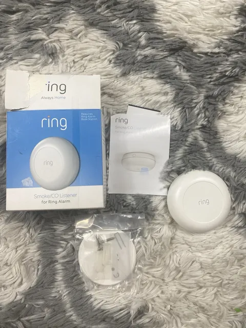 New Open BOX Ring Smoke/CO Listener for Ring Alarm
