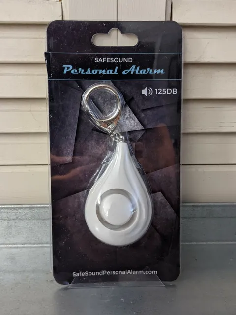 Personal Alarm Safe Sound Emergency Keychain 125DB  Loud Siren NEW