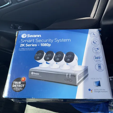 Swann Smart Security System Full HD 1080p Channel DVR with 4 Cameras