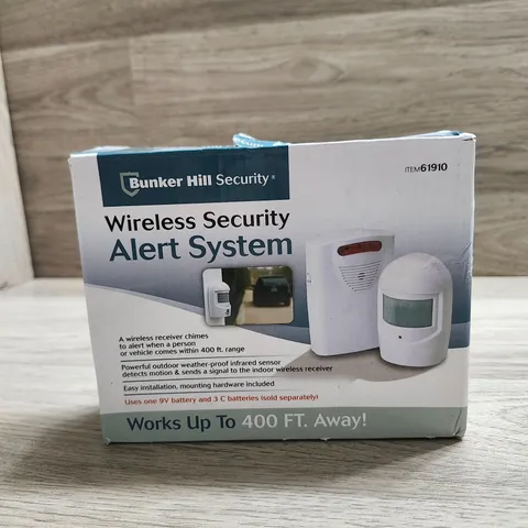 Bunker Hill Security Wireless Up to 400 FT Alert System #61910
