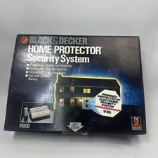Black & Decker Home Protector Security System 9100B-New/Open Box