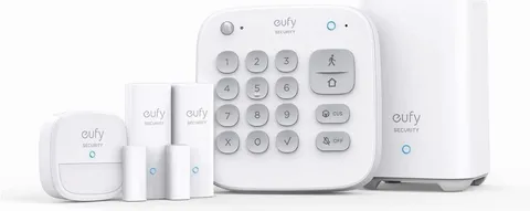 Eufy T8990121-4 Security 5-Piece Home Security Alarm Kit | Keypad Motion Sensor