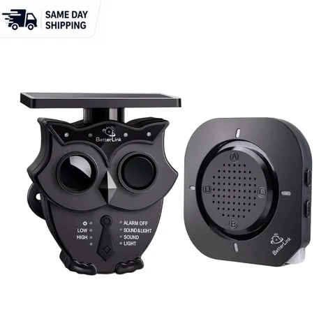 Effortless Install Solar Driveway Alarm - 0.5 Mile Wireless Motion Sensor System