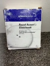 GE  5812-RND Round Acoustic Glassbreak Detector 69882 93