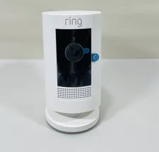 Ring Stick Up Cam 1080p Wi-Fi Indoor/Outdoor Motion Night Vision Alexa White