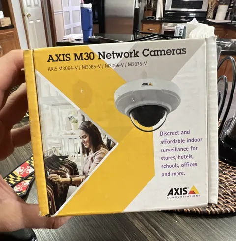 AXIS M3066-V Fixed Dome IP Network Camera PoE 1080p Indoor White Wired